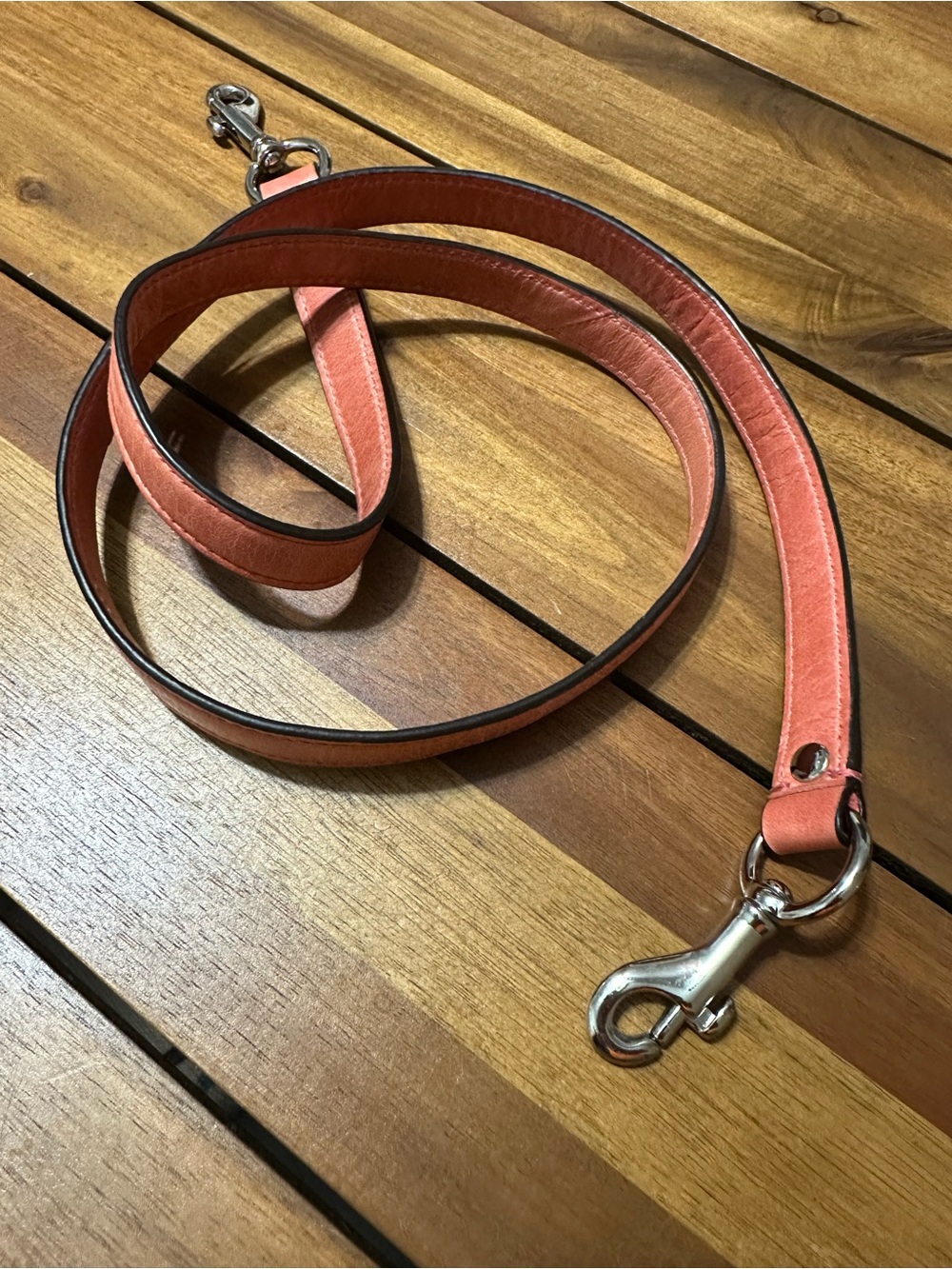Coach Poppy Hippie Leather Hobo Bag with Matching Wallet in Salmon Pink - Picture 16 of 16